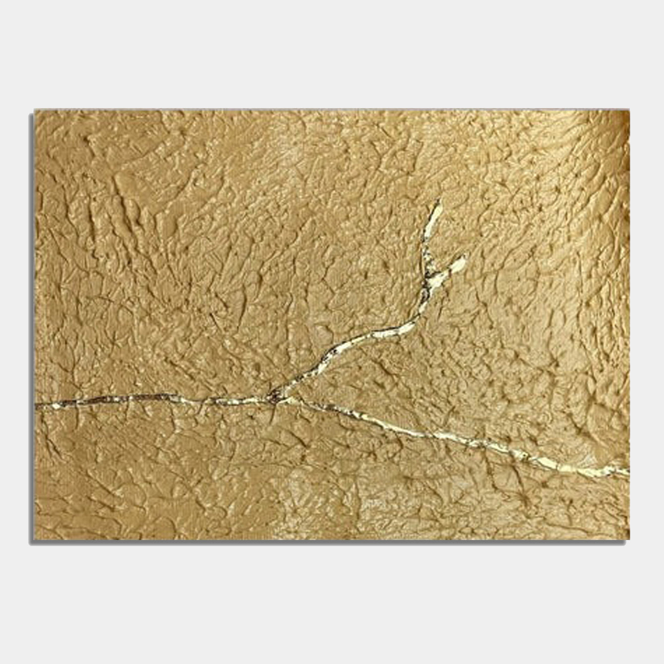 Golden Vein Abstract