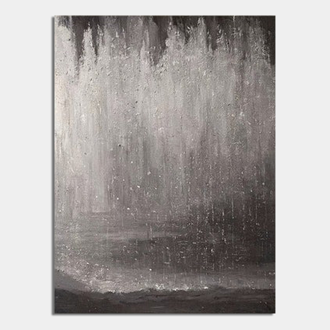 Gray Matter – Abstract Painting Minimalist Style