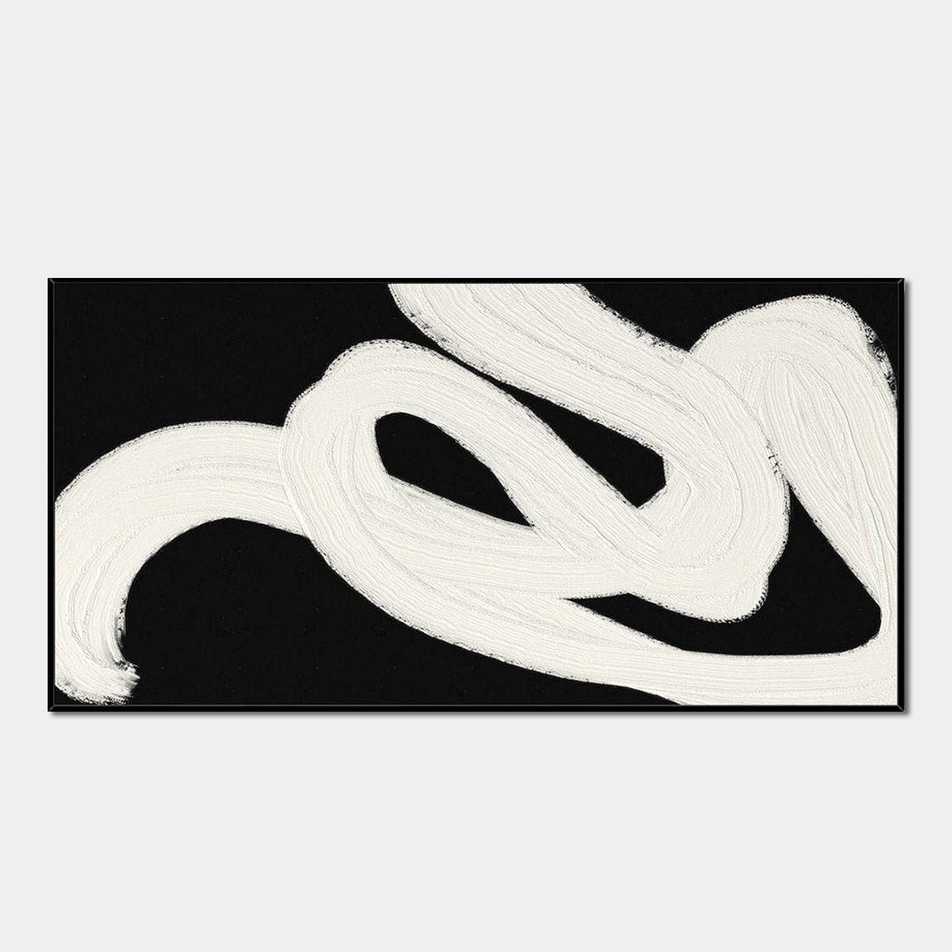 Monochrome Elegance Canvas