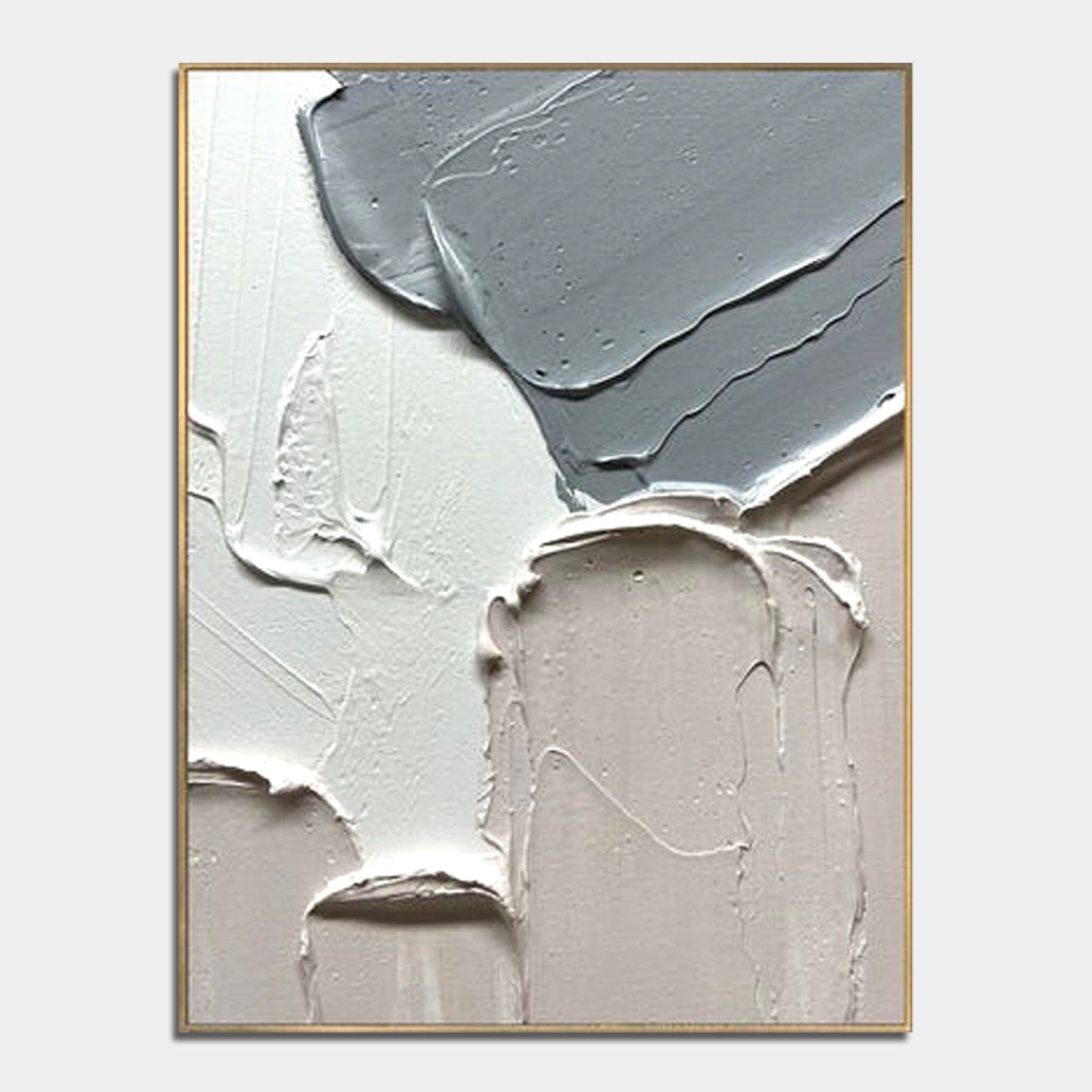 Monochrome Elegance D – Minimalist Abstract Wall Art