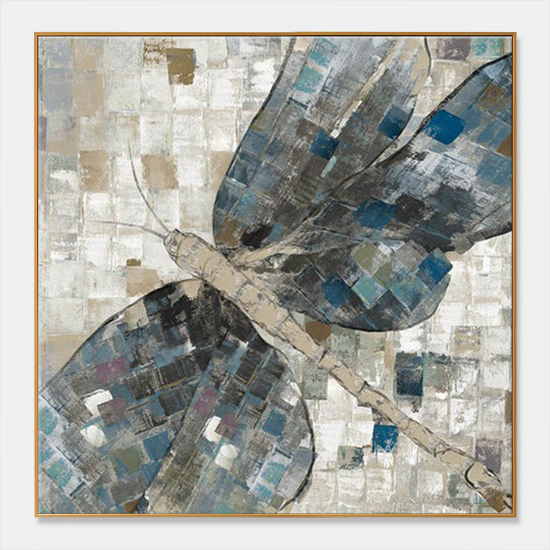 Reprise – Abstract Dragonfly Wall Art