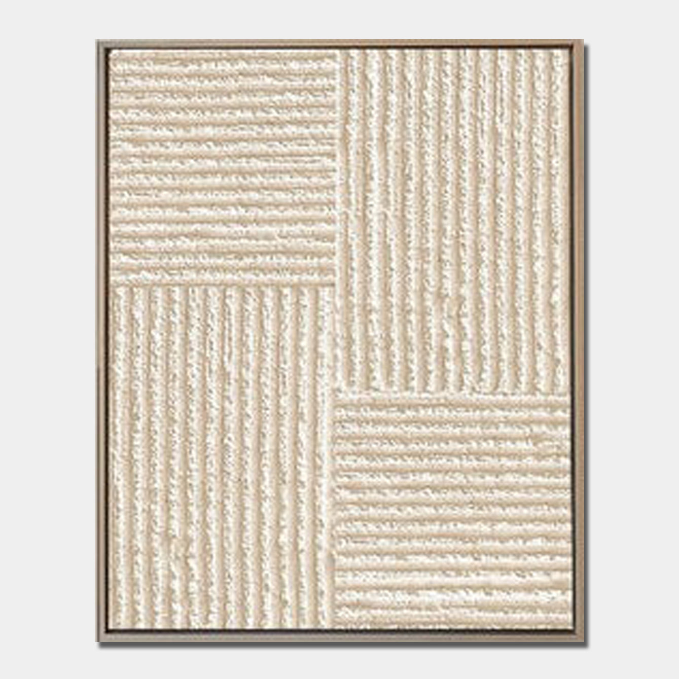 Rhythmic Harmony Canvas – Minimalist Geometric Art