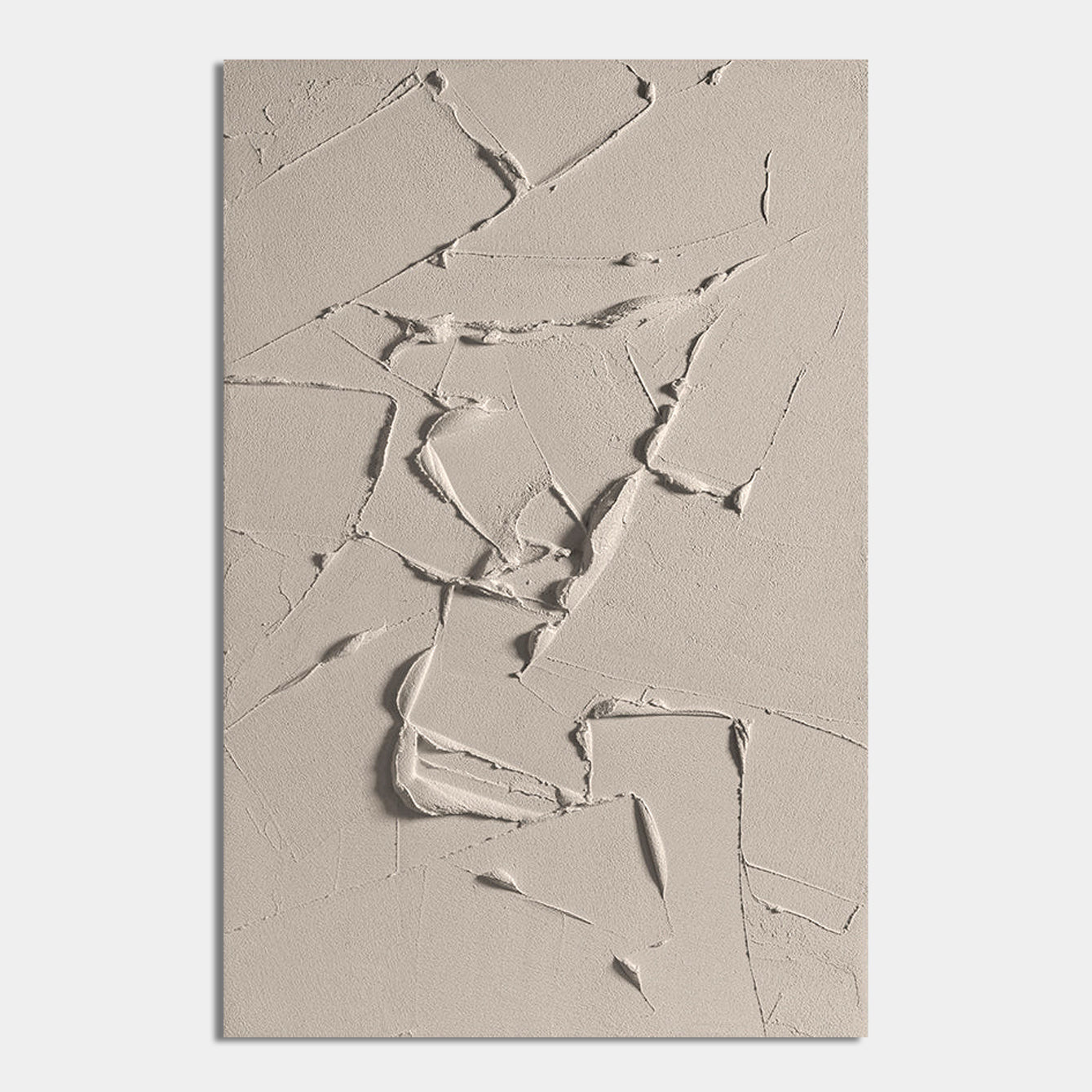 Sunset Serenity: Neutral Abstract