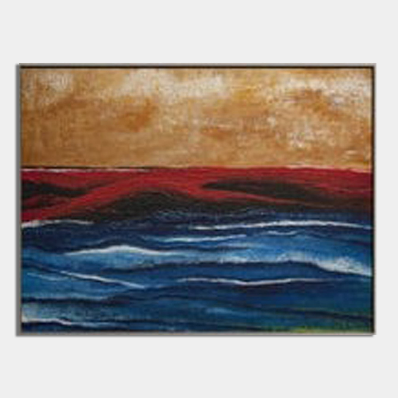 Thunder – Vibrant Beach Wall Art for Bold Spaces