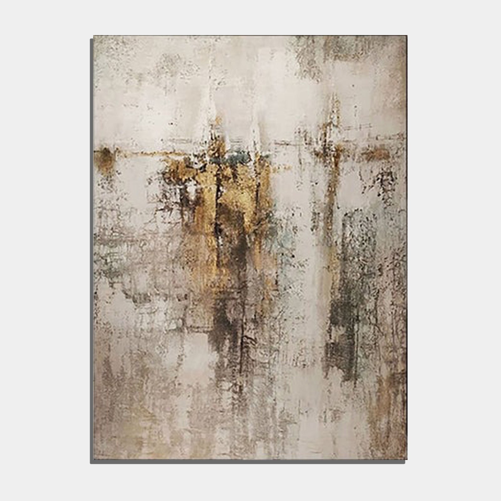 Timeless Echo – Texture Painting on Canvas