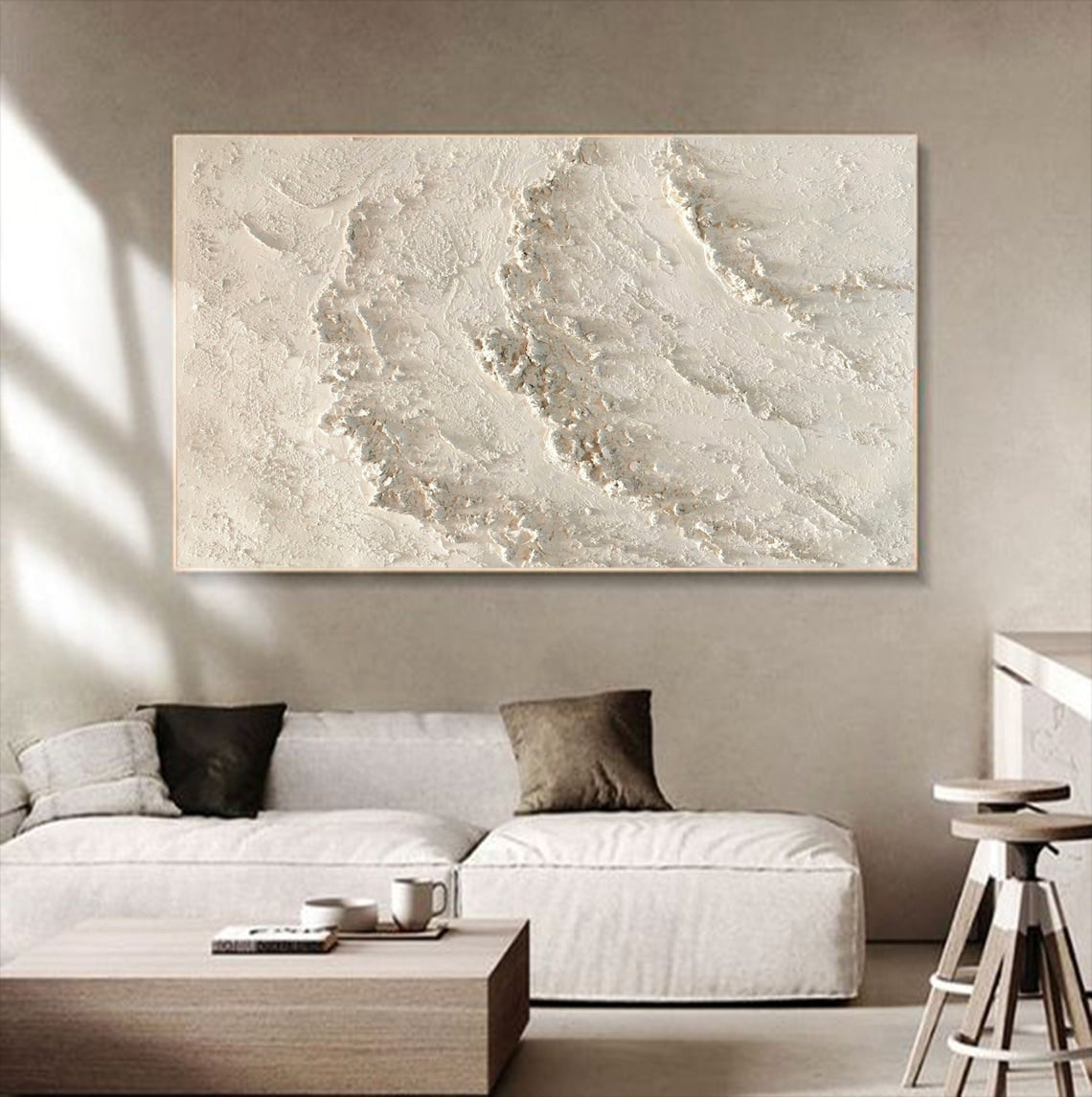Serene Sands Abstract
