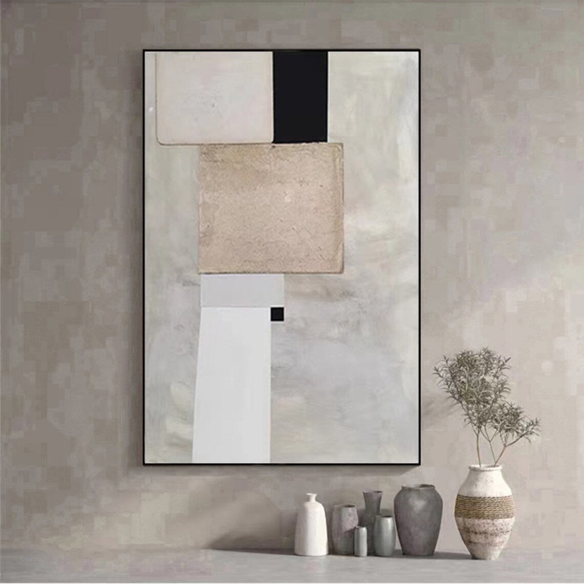 Geometric Elegance Canvas