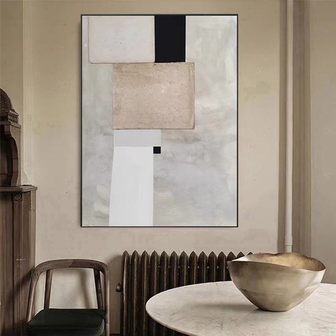 Geometric Elegance Canvas
