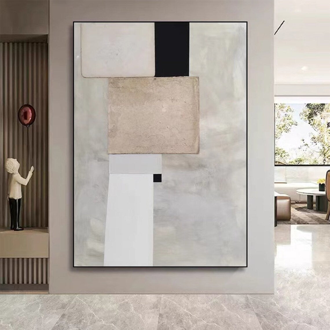 Geometric Elegance Canvas