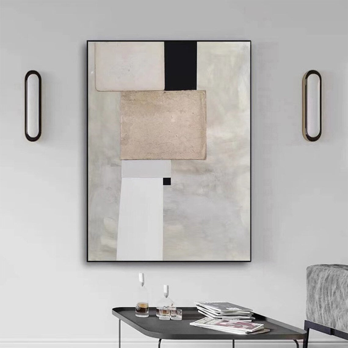 Geometric Elegance Canvas