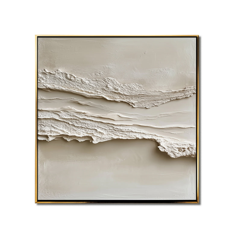 Wabi-Sabi Layers – Textured Canvas Art