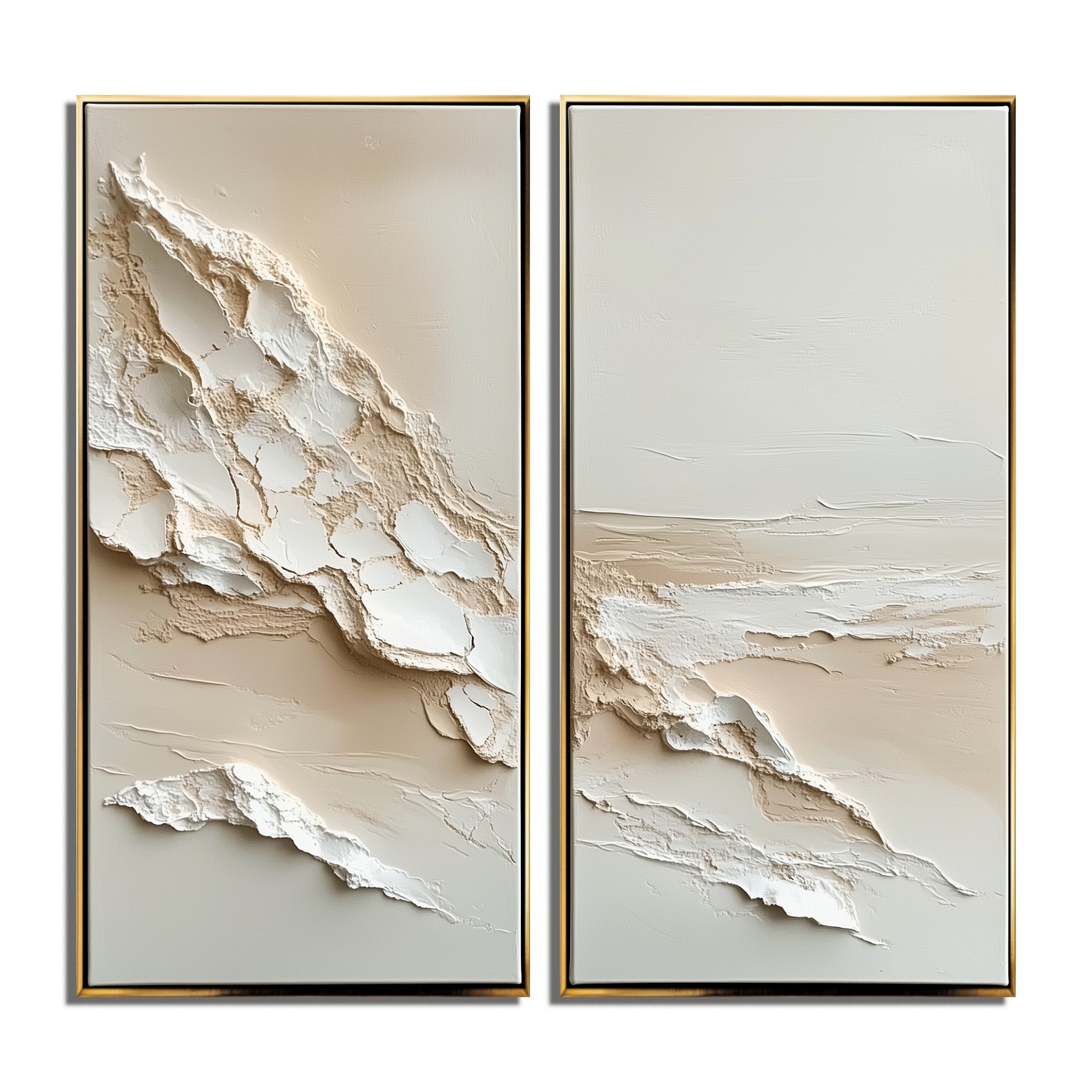Ocean Drift – Abstract Texture Canvas