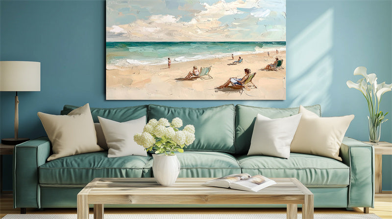 Serene Shores – Coastal Canvas Art
