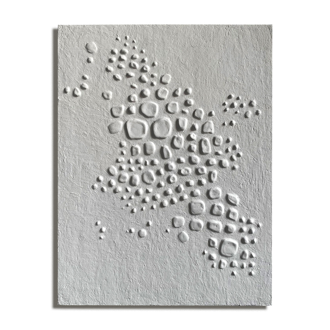 Organic Cluster Textured Canvas