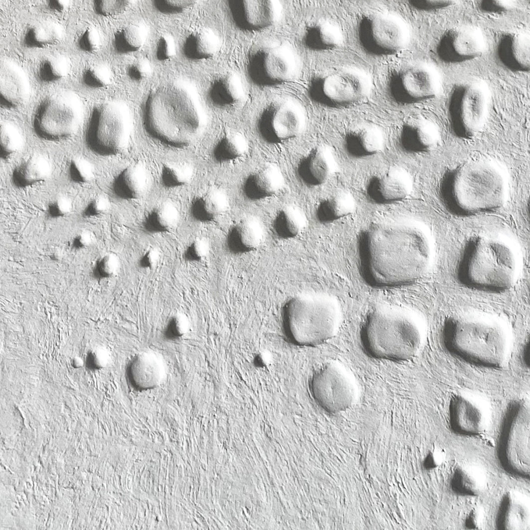 Organic Cluster Textured Canvas