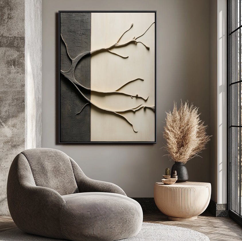 Branching Stillness: 3D Canvas