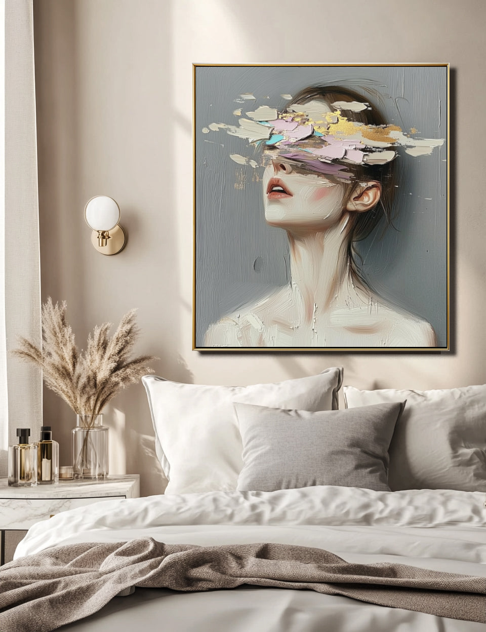 Dreamlike Portrait Abstract Art
