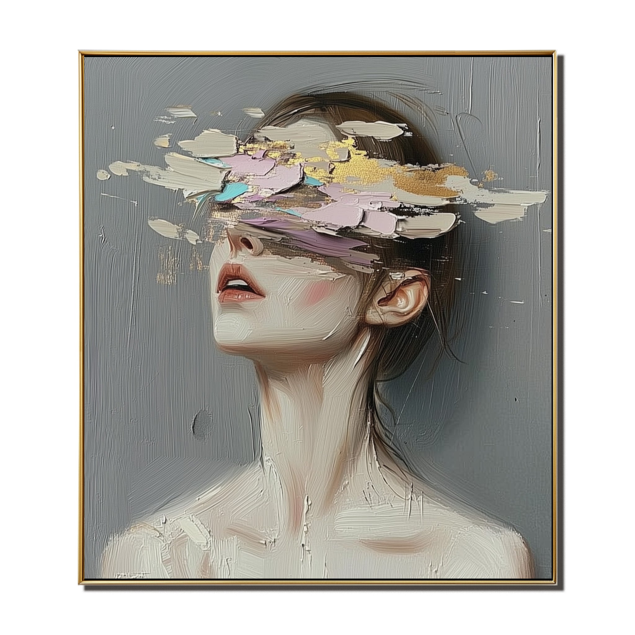 Dreamlike Portrait Abstract Art