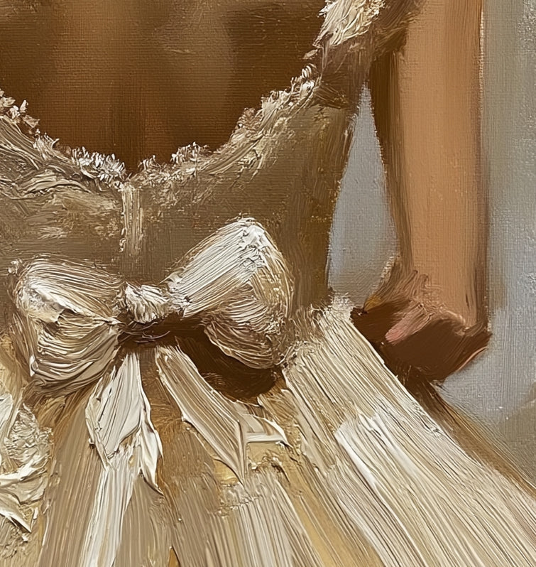 Elegant Grace Portrait Art