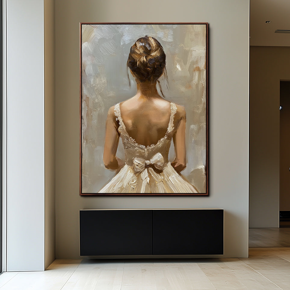 Elegant Grace Portrait Art