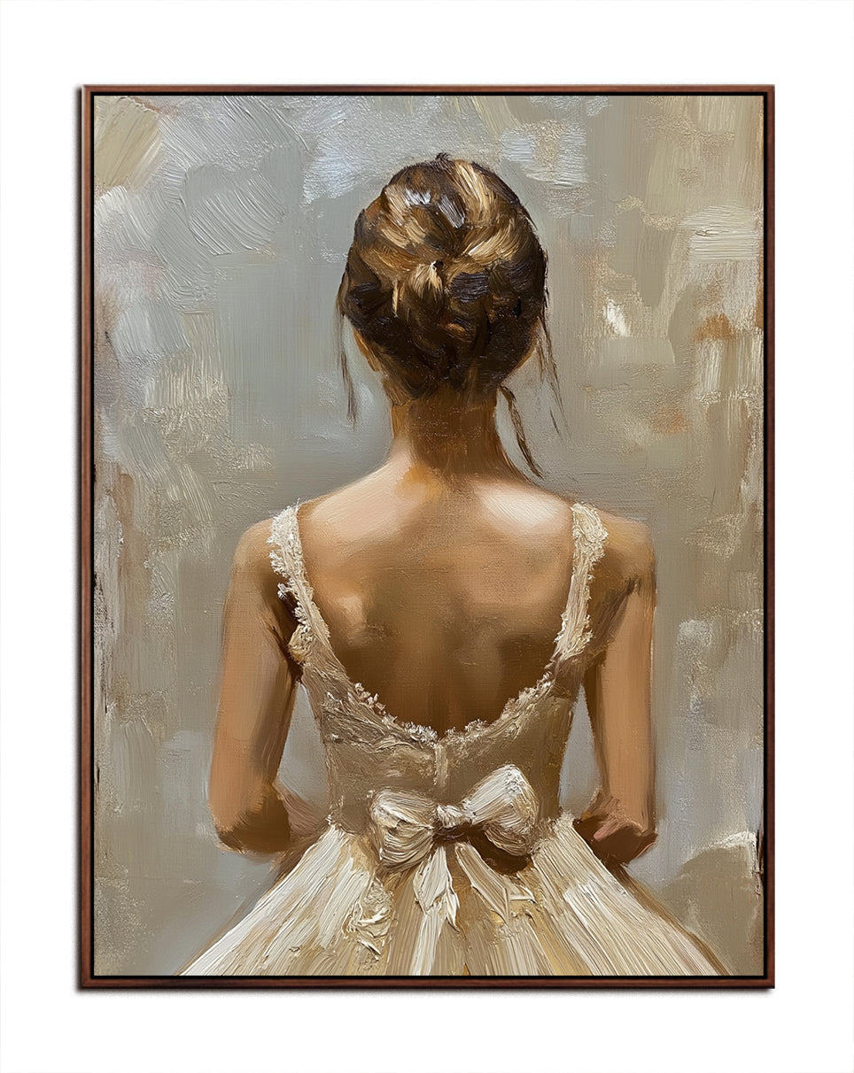 Elegant Grace Portrait Art