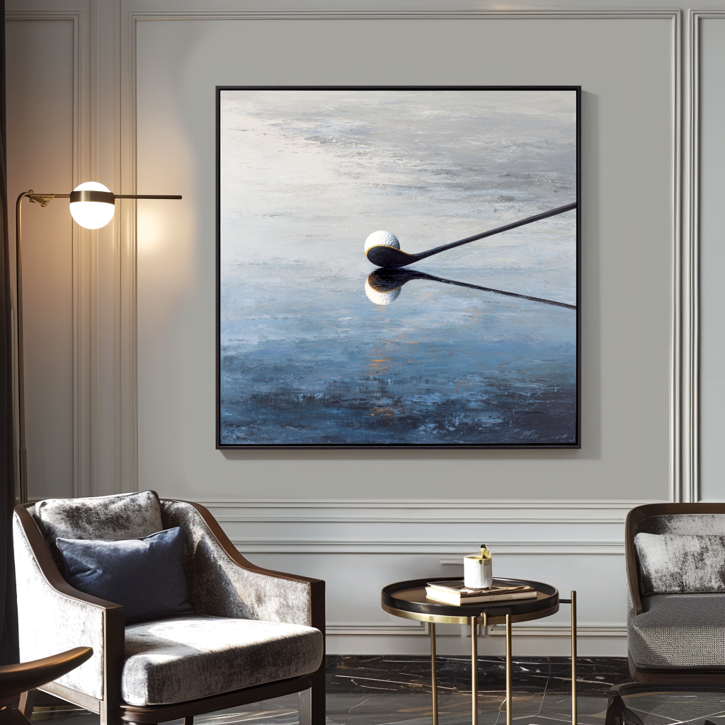 Acousart Golf decorative painting 0039