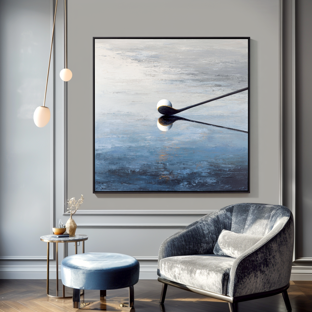 Acousart Golf decorative painting 0039