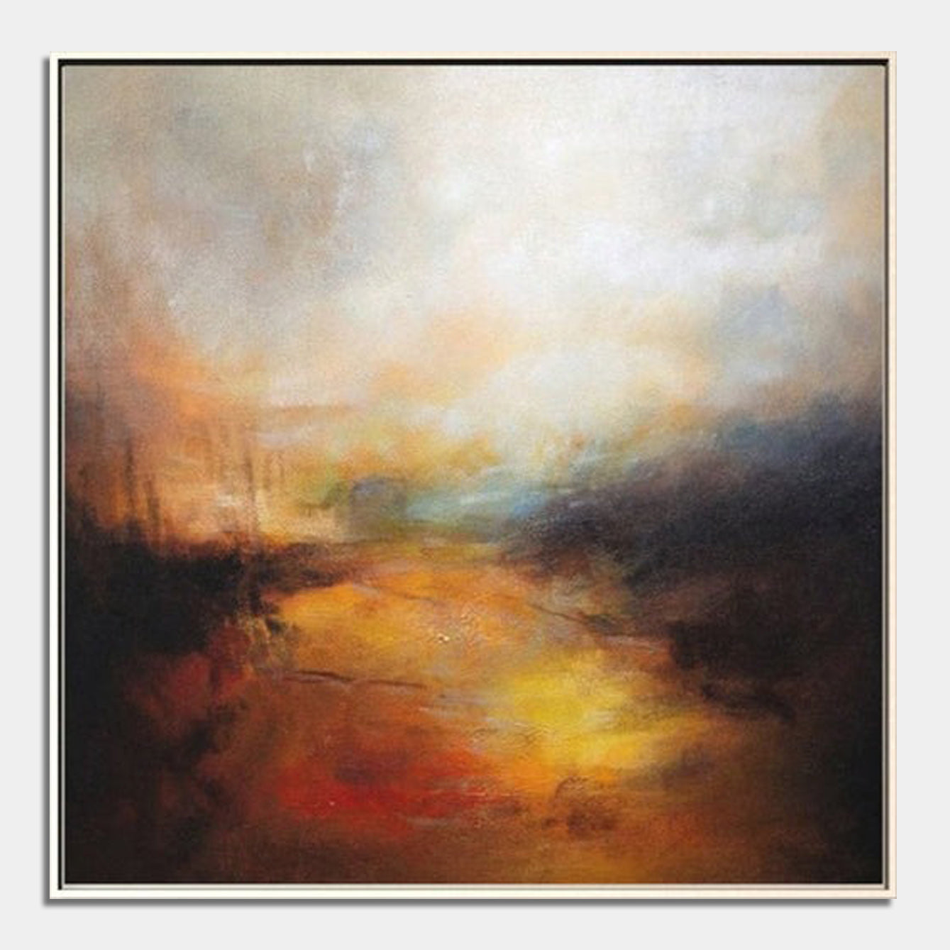 Walk - Contemporary Landscape Abstract Art