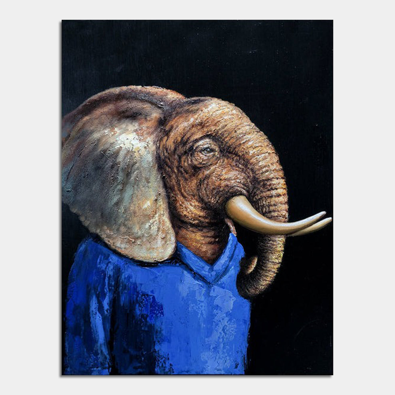 Wisdom – Canvas Wall Art Elephant