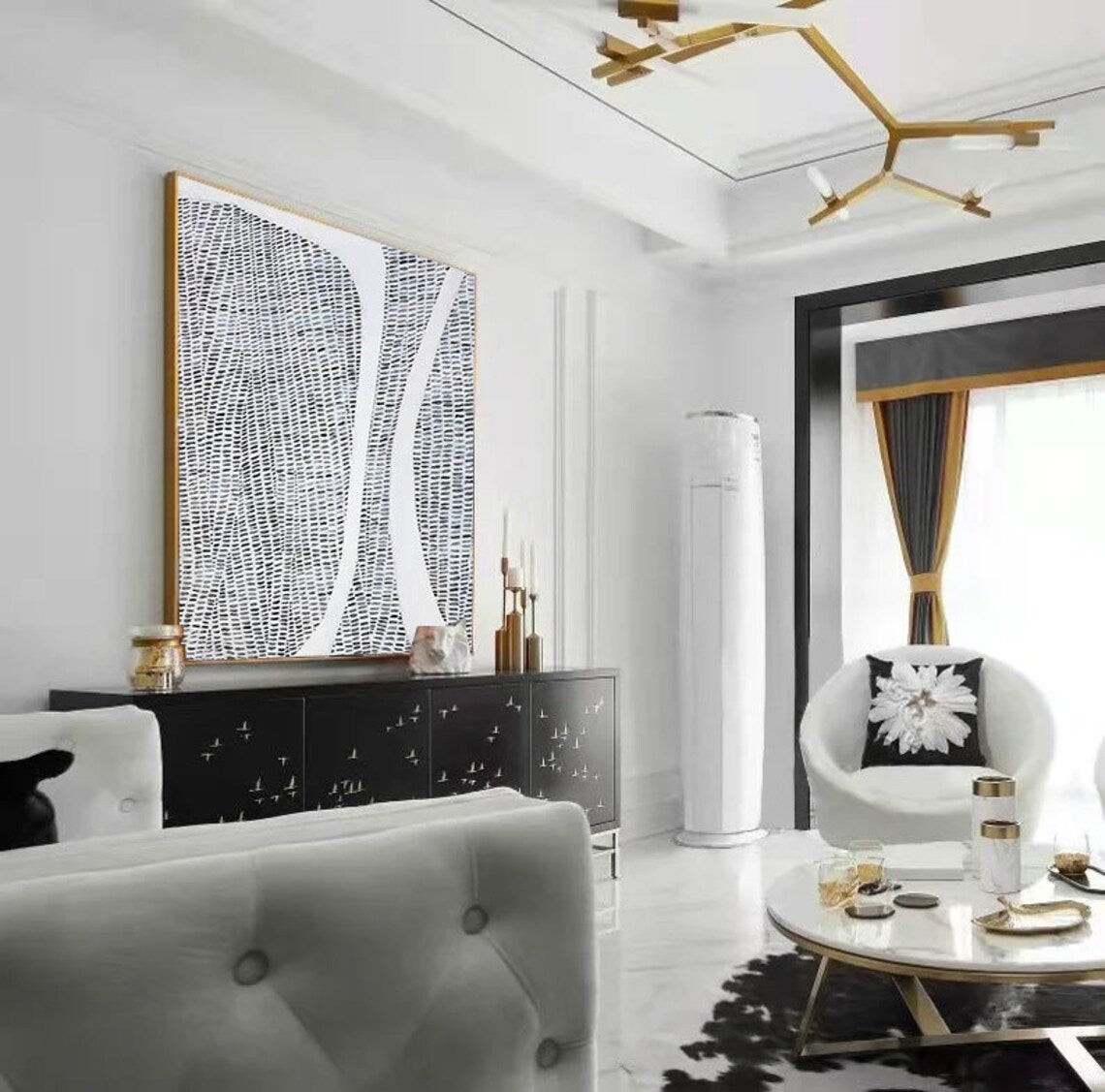 Elegance Abstract Curves