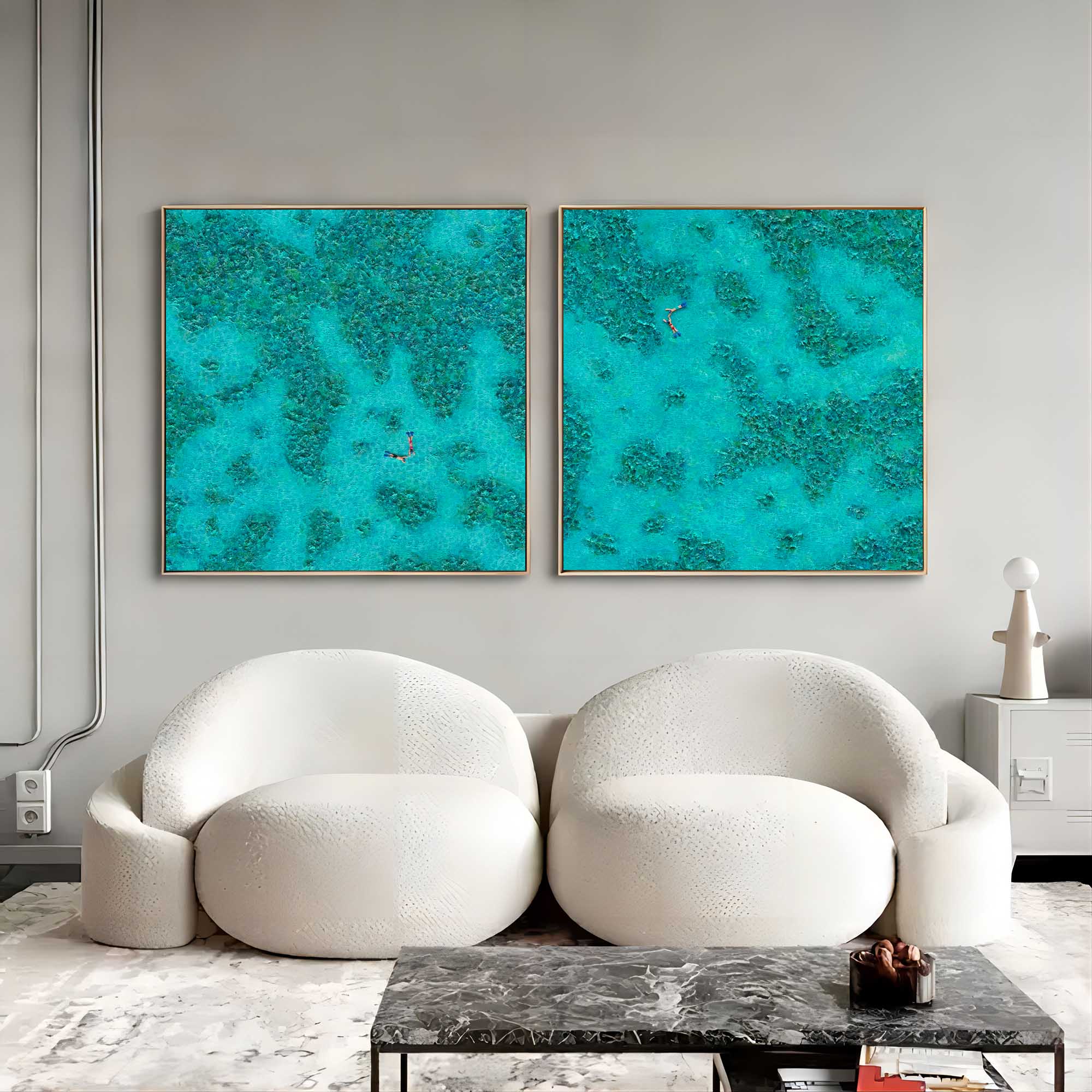 Texture Painting Set Of 2