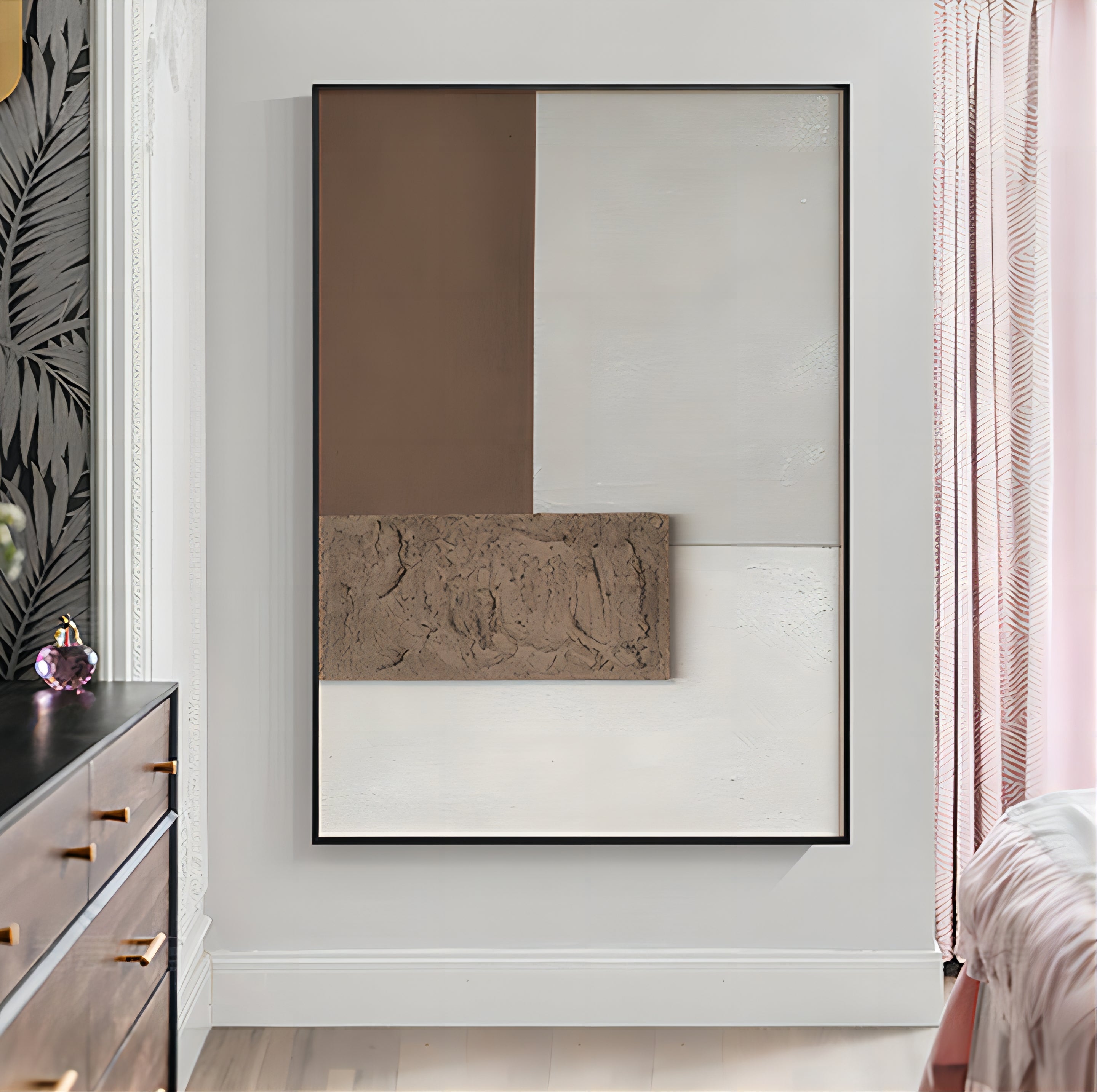 Geometric Serenity Canvas