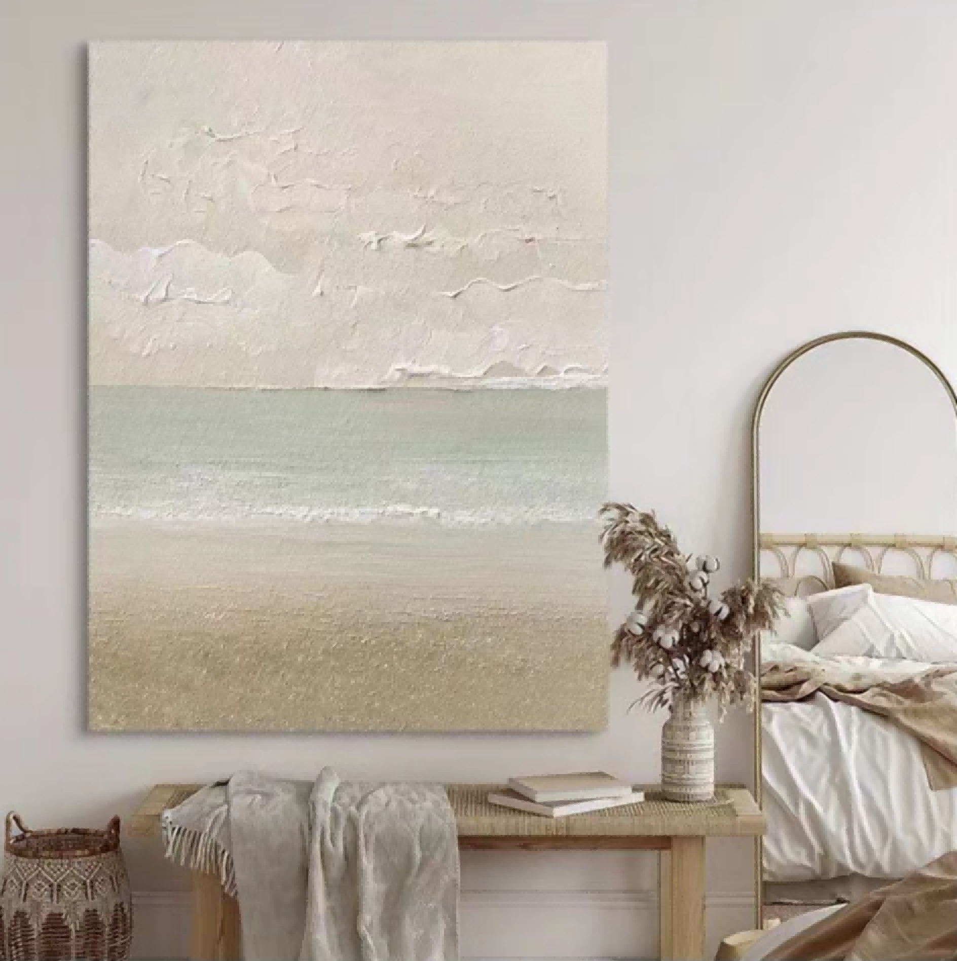 Coastal Whispers seascapes art paintings textured shoreline canvas wall art