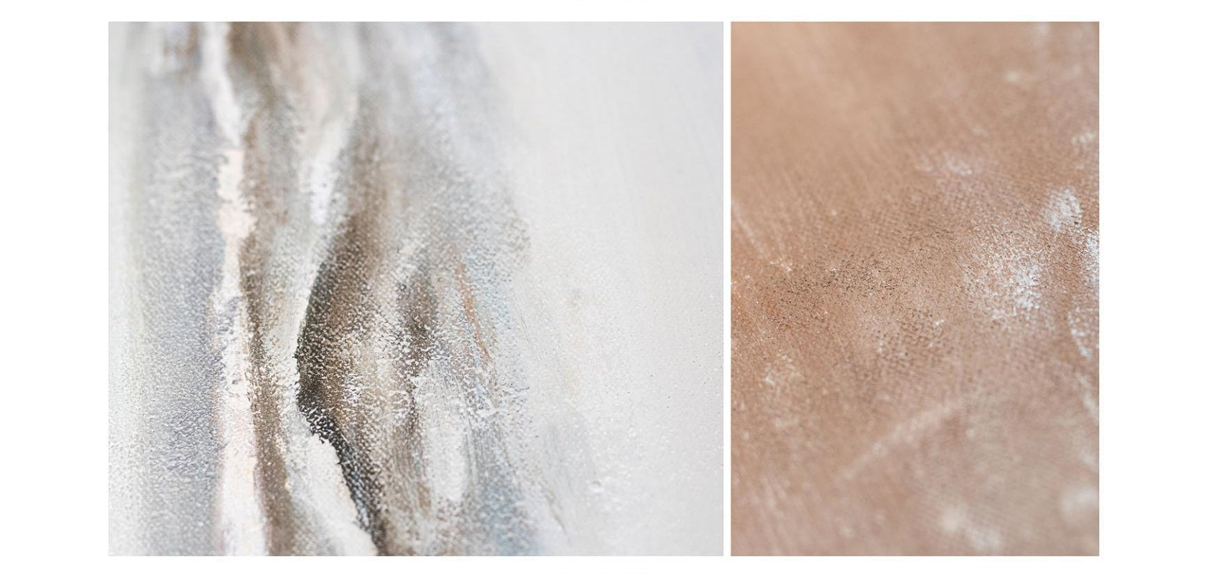 Beach wall art with gentle waves and soft beige tones, ideal for modern coastal decor.