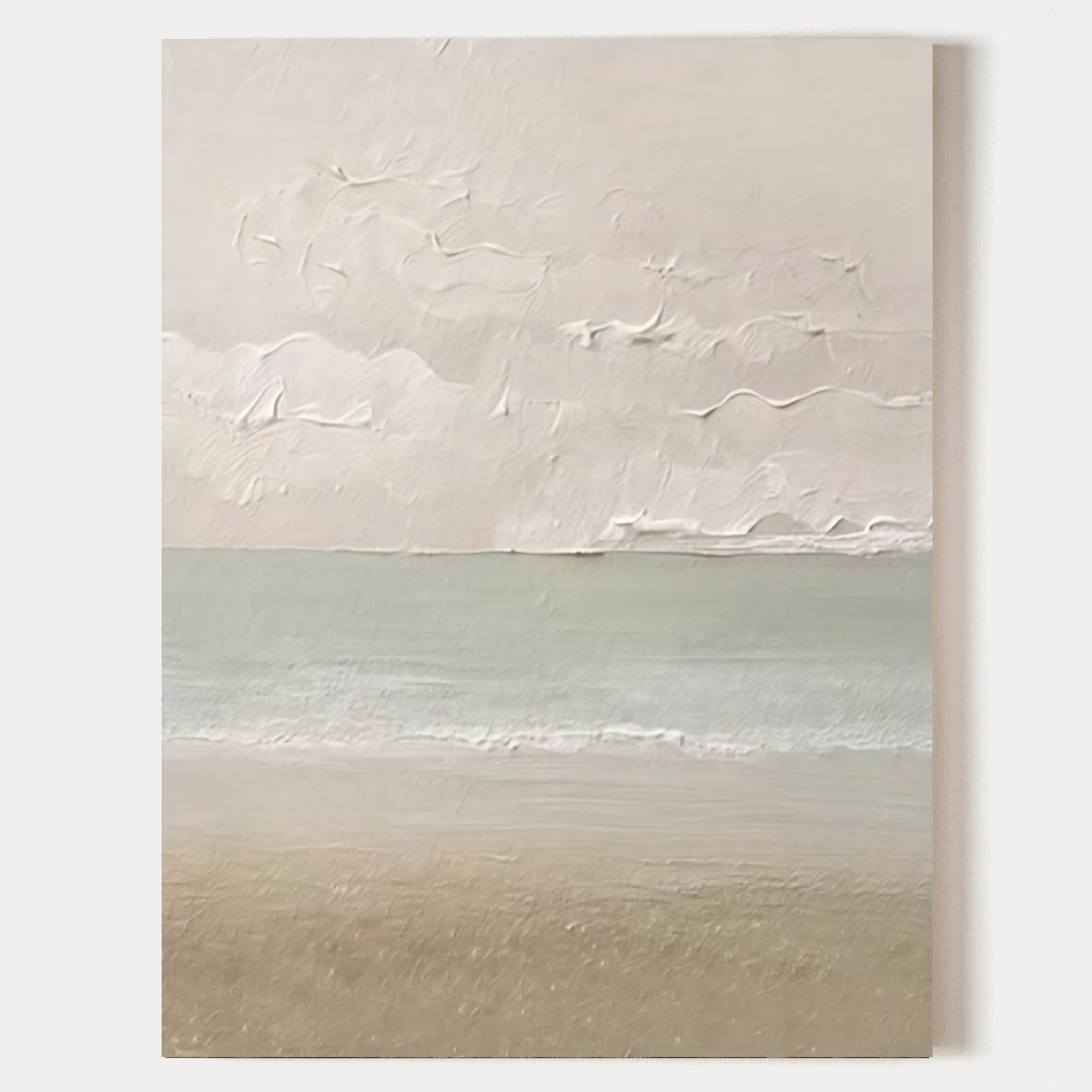 Coastal Whispers seascapes art paintings textured shoreline canvas wall art