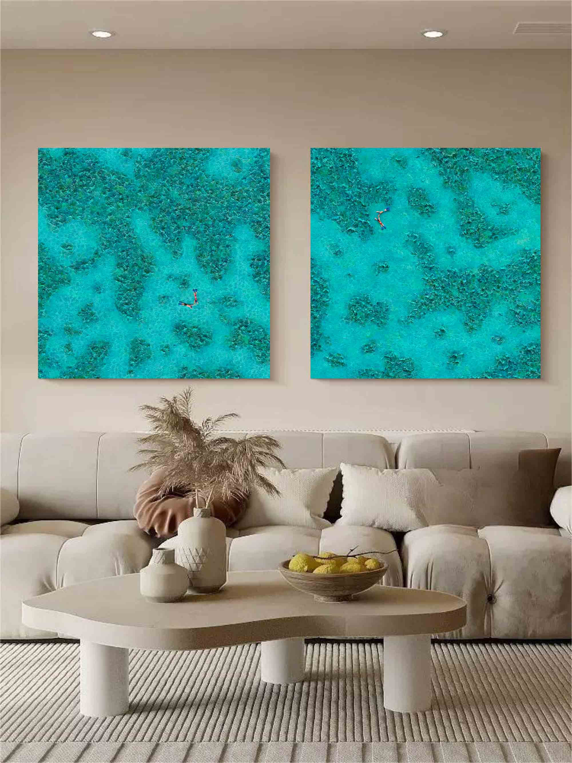 Texture Painting Set Of 2