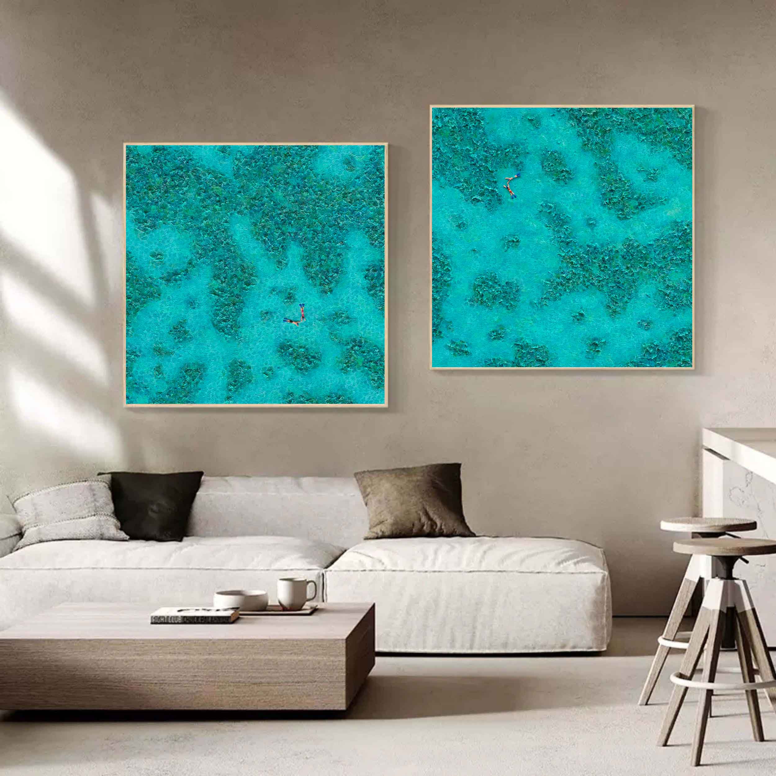 Texture Painting Set Of 2