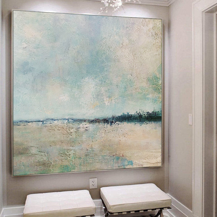 Easy Breeze abstract landscape paintings modern textured wall art