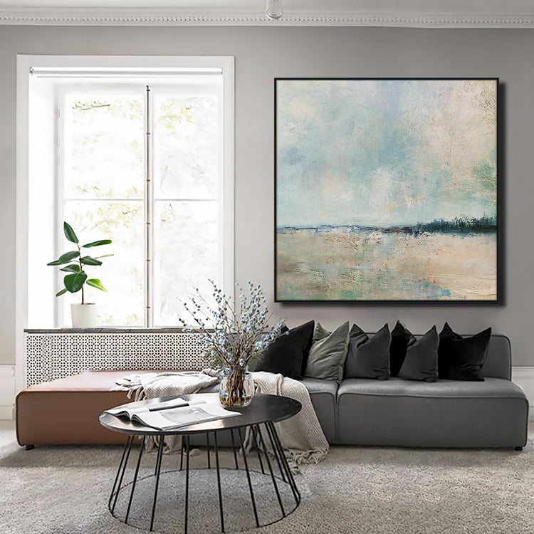 Easy Breeze abstract landscape paintings modern textured wall art