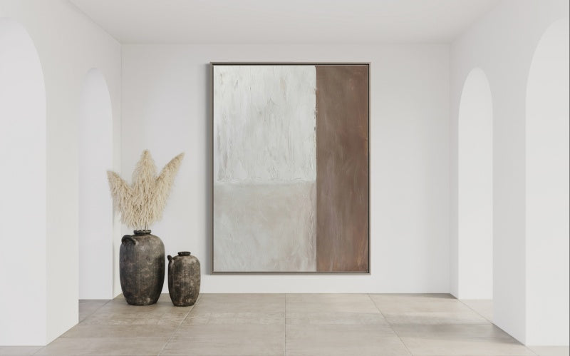 The Beach – Neutral Toned Abstract Wall Decor