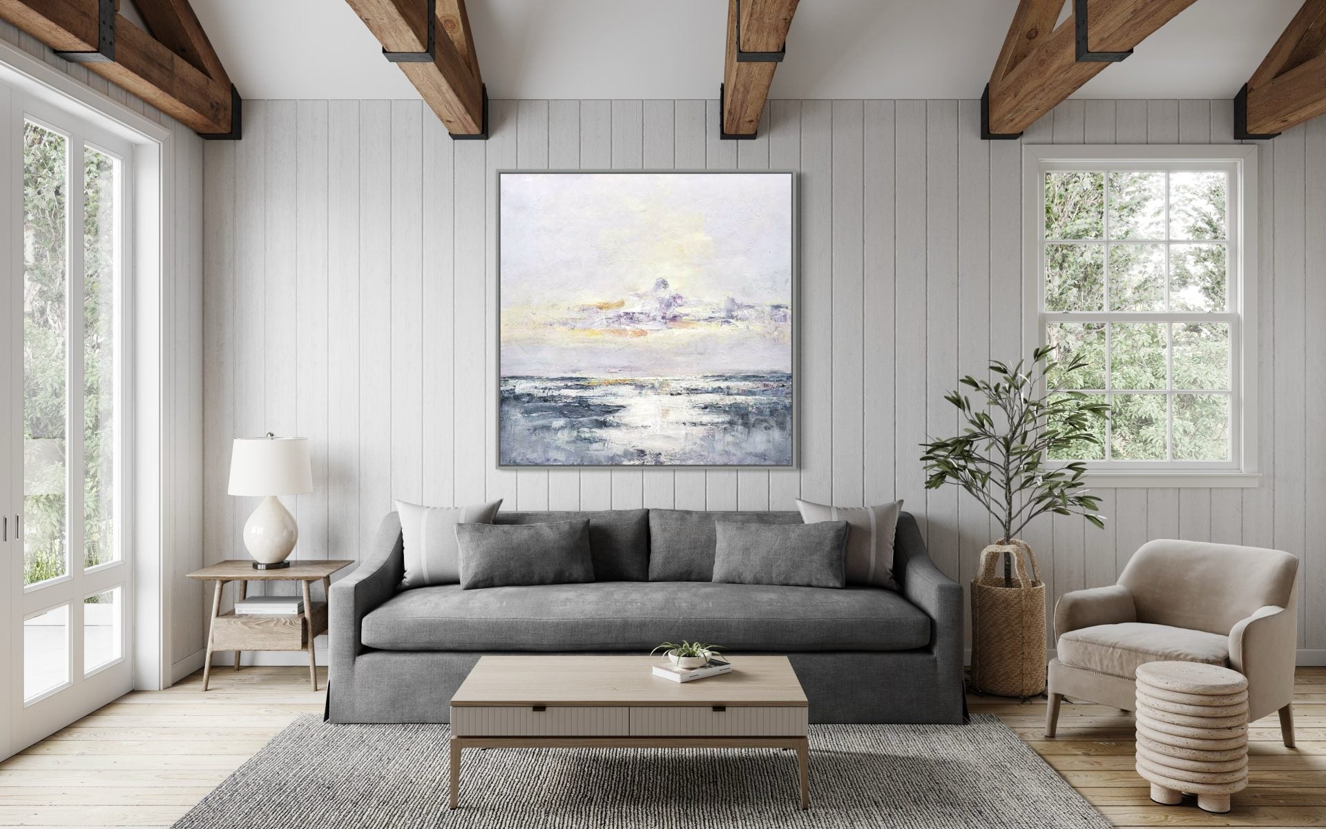 Lake and Plain Brighten