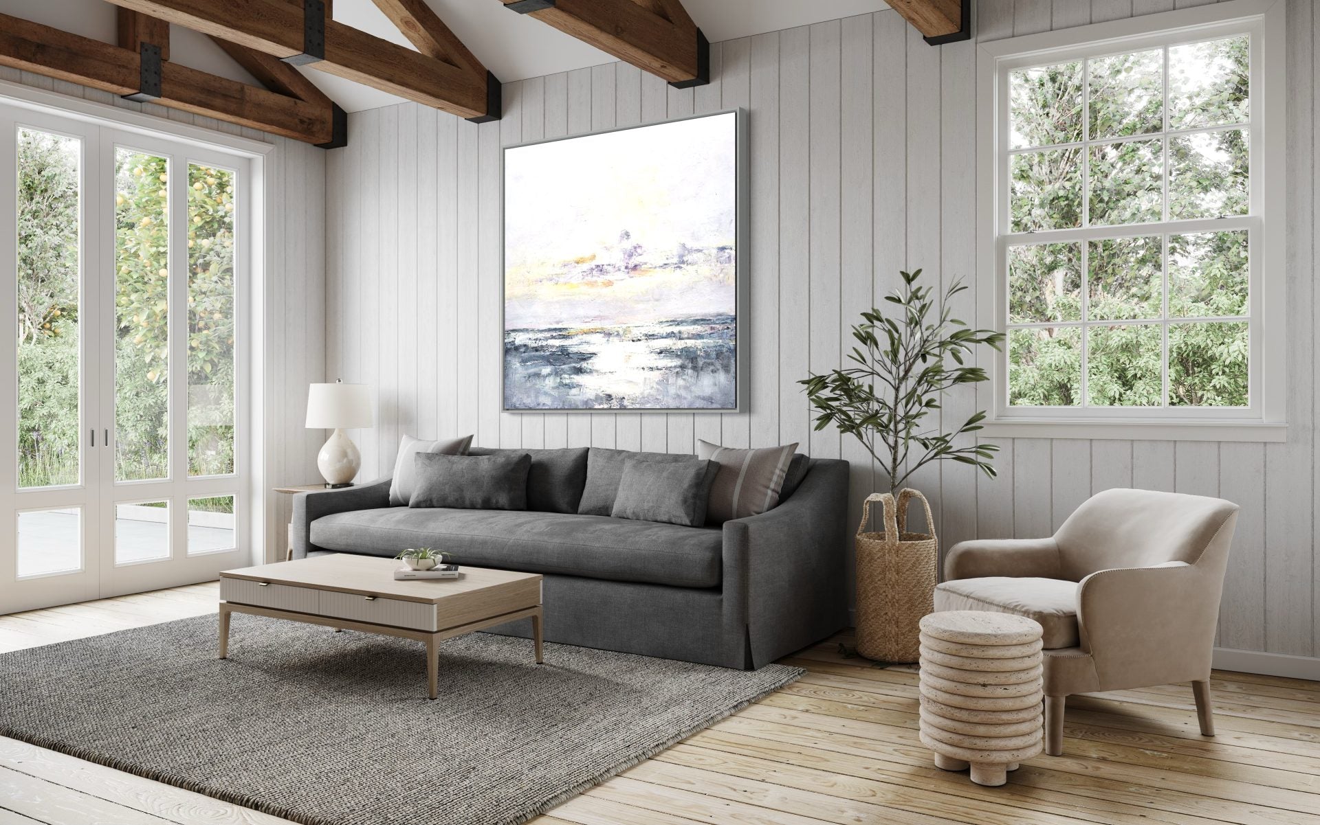 Lake and Plain Brighten