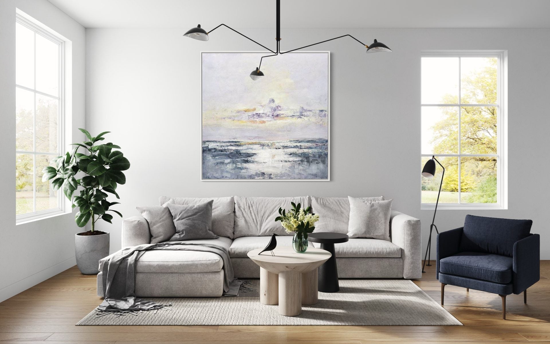 Lake and Plain Brighten