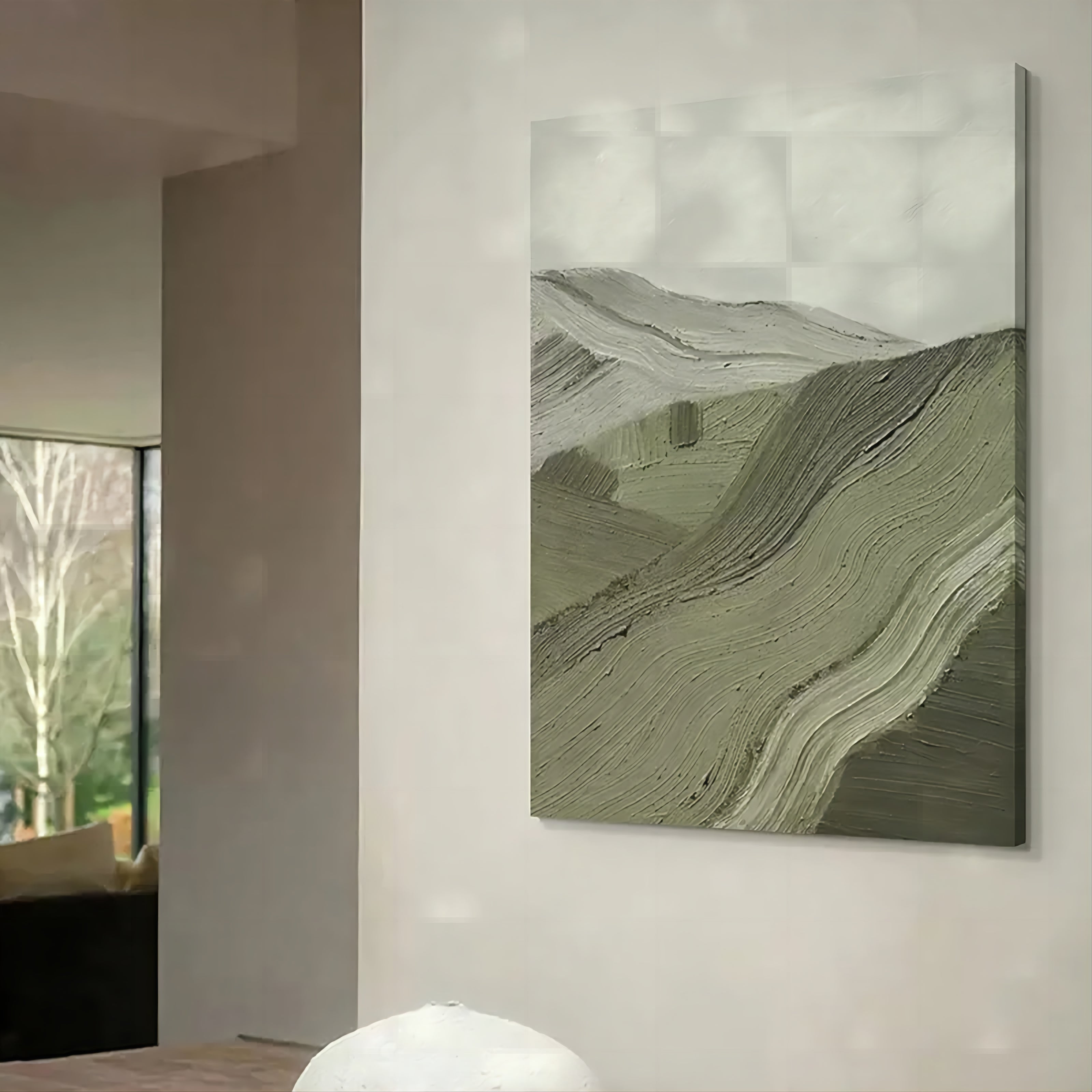 Earthen Contours Canvas A
