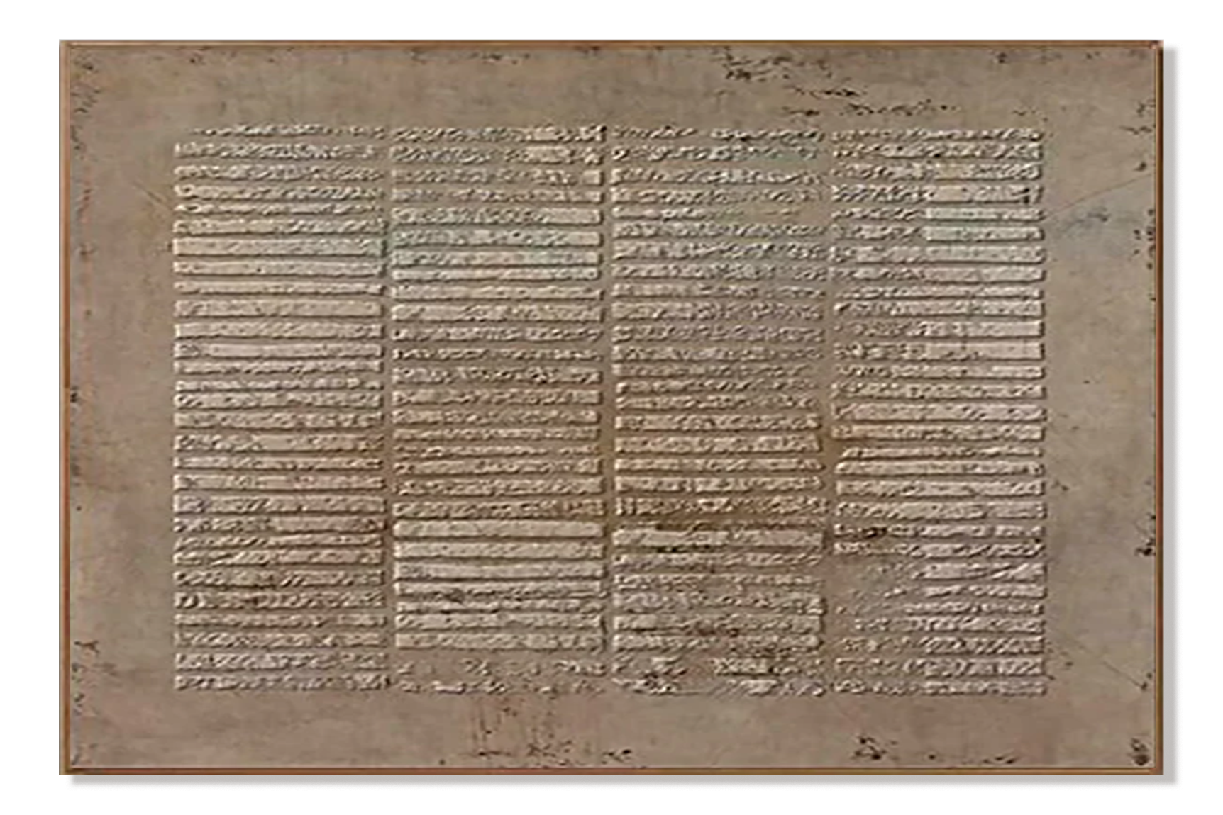 special payment link for Enigmatic Script with Brushed gold Frame at size 60 inches width 40 inches height