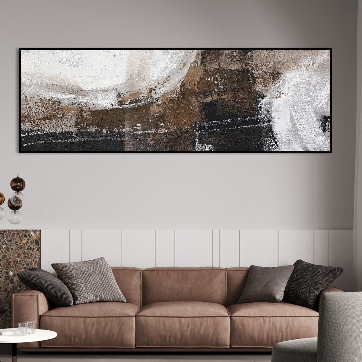 Earthy Elegance in Abstract