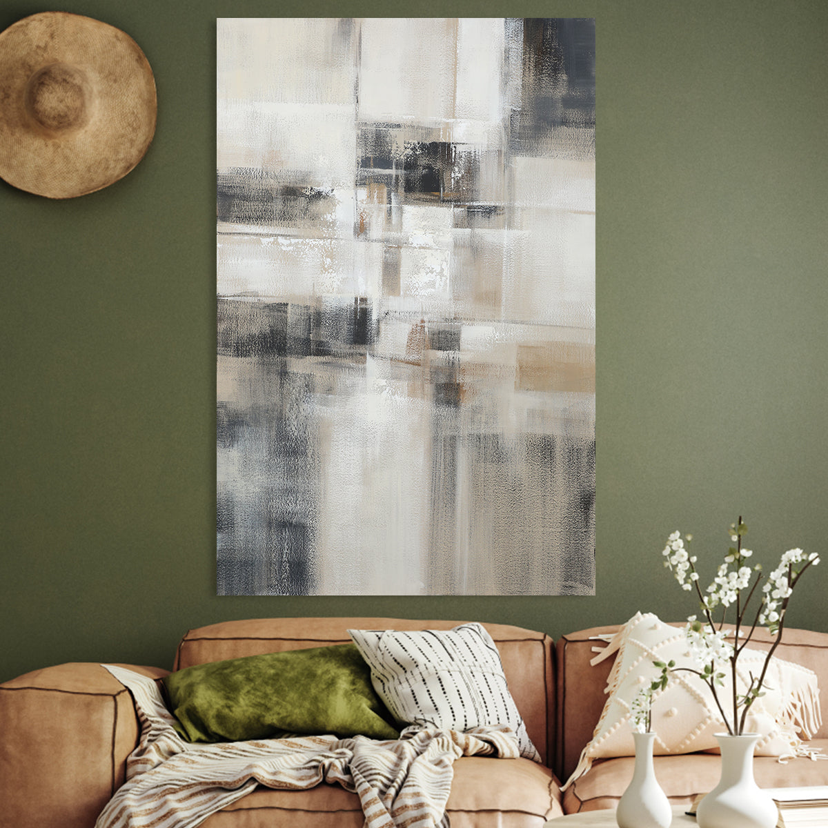 Abstract Serenity Oil Painting