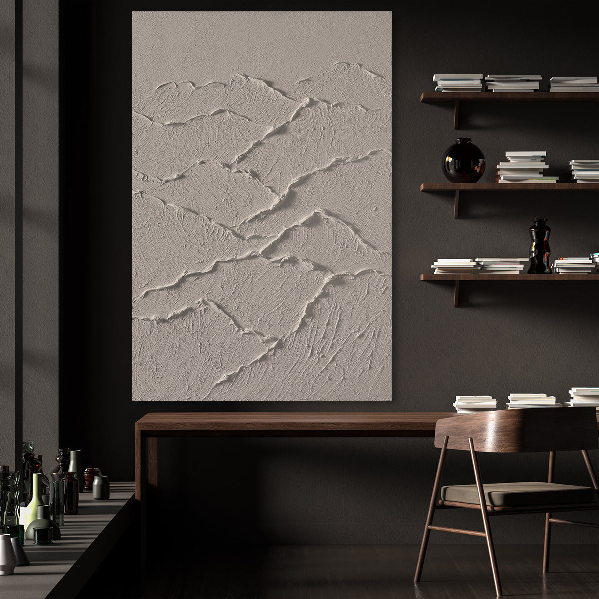 Abstract Textured Wall Art