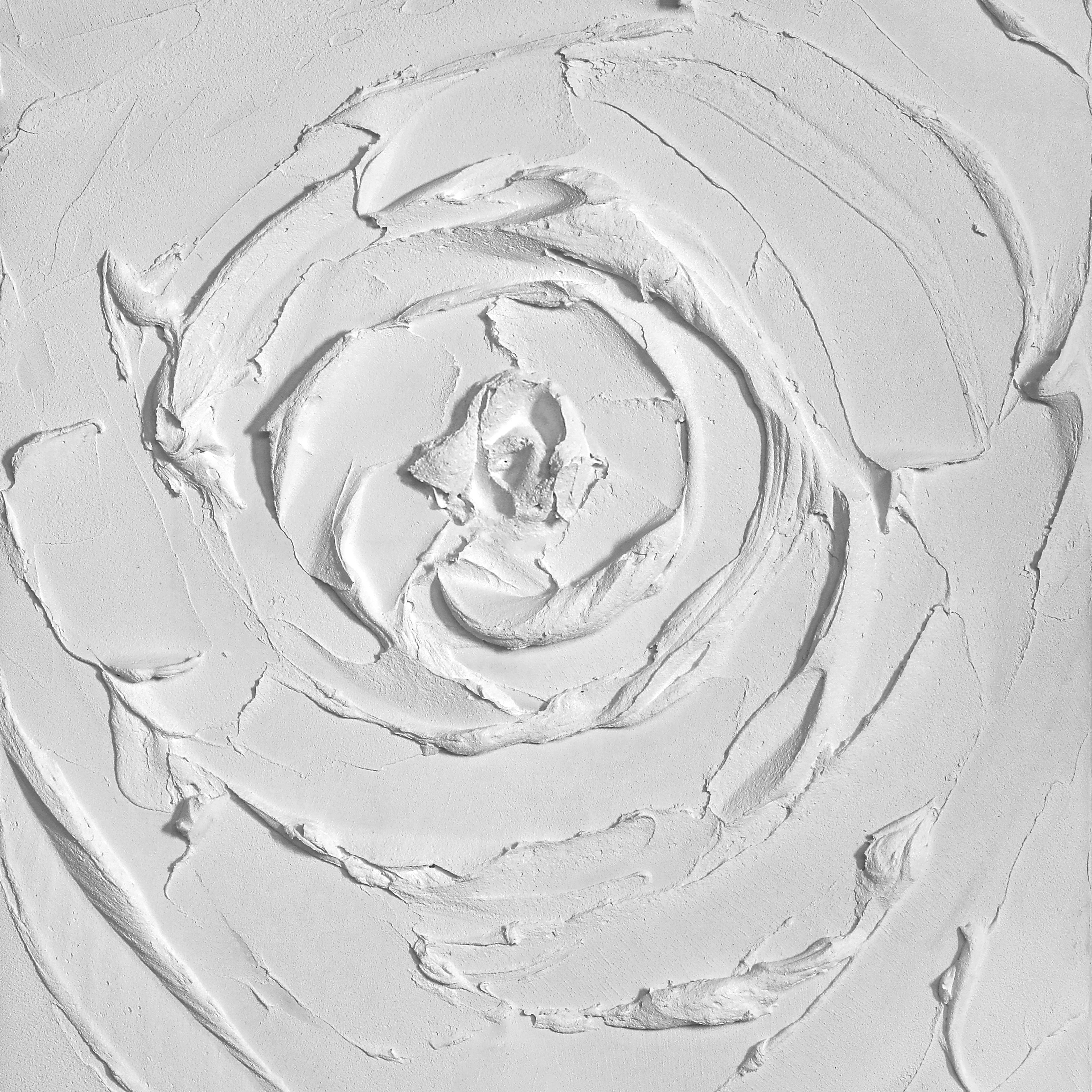 Spiral Blossom: Textured Grace