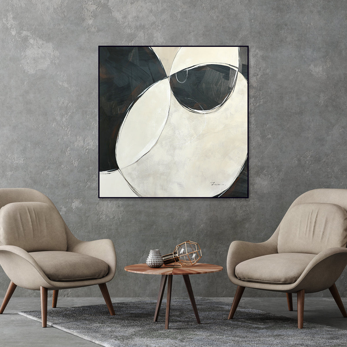 Eclipsing Forms: Abstract Geometric Harmony